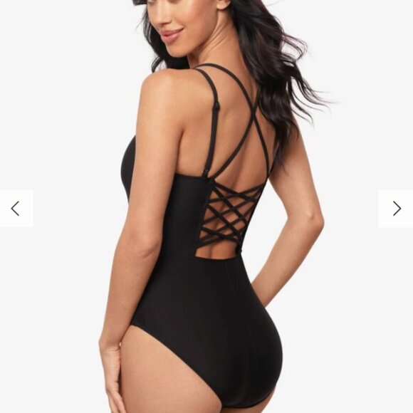 Magicsuit Sigourney One Piece in Black Size 10 - Picture 3 of 8